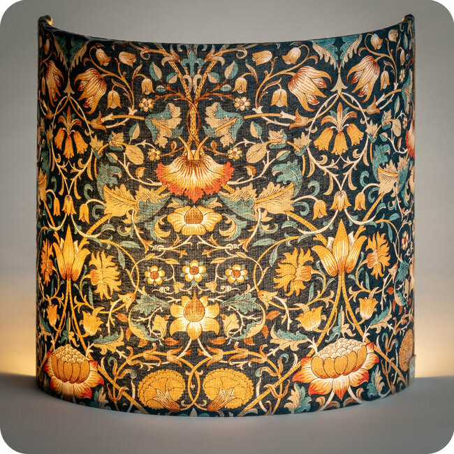 Fabric Half Lamp Shade For Wall Light, Half Lamp Shade For Wall Sconce
