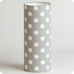 Cylinder fabric table lamp Minrale M