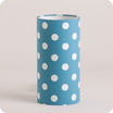 Cylinder fabric table lamp Lagoon S