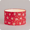Drum fabric lamp shade / pendant shade Lady rouge lit 30