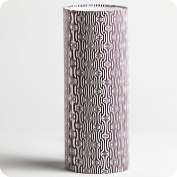 Cylinder fabric table lamp Illusion