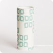 Cylinder fabric table lamp Mme Peel M