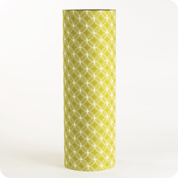 Cylinder fabric table lamp Spirograph XXL