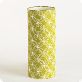 Cylinder fabric table lamp Spirograph 