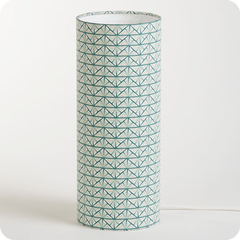 Cylinder fabric table lamp Gatsby 