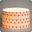 Drum fabric lamp shade / pendant shade Tangente lit 30
