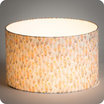 Drum fabric lamp shade / pendant shade Envol lit 30