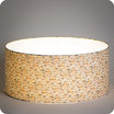 Drum fabric lamp shade / pendant shade Envol lit 50
