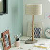 Helios table lamp with shade Cinetic miel 25