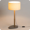 Helios table lamp with shade Cinetic miel lit 25