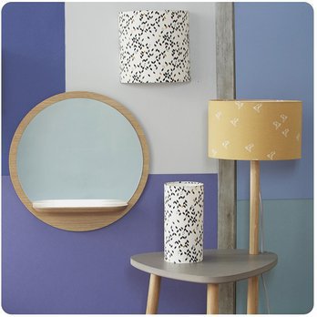 Table lamp S and wall shade Twist - lampshade Bye bye birdie 25