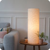 Cylinder fabric table lamp Colline lit XXL