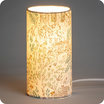 Cylinder fabric table lamp Dream lit S