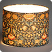 Drum fabric lamp shade / pendant shade Lodden Morris&co. lit 20