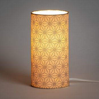 Cylinder fabric table lamp Suna lit S