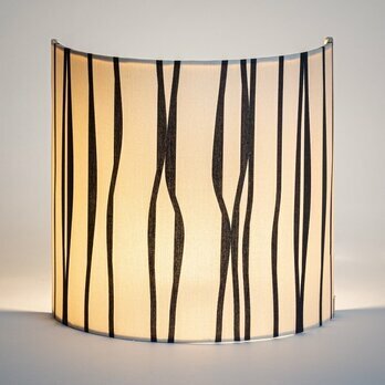 Fabric half lamp shade for wall light Liane lit