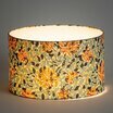 Drum fabric lamp shade / pendant shade Golden Lily Morris&co. lit 30