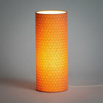 Cylinder fabric table lamp Suna lit M