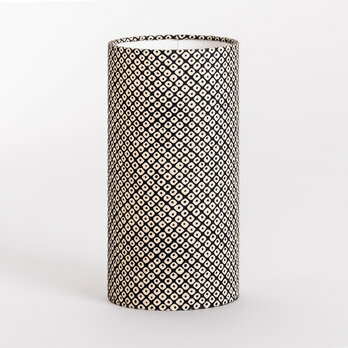 Cylinder fabric table lamp Octave S