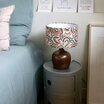 Terra Cannelle ceramic lamp with shade Joy 25 