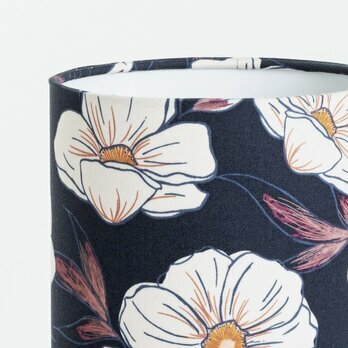 Detail of cylinder fabric table lamp Dany M