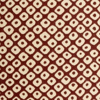 Detail of Octave rouge fabric