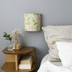 Fabric lamp shade for wall light W. Morris Seaweed