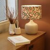 Terra Poudr ceramic lamp with shade Joy 25