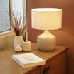 Terra Poudr lamp with shade Ssame 25 lit