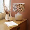 Terra Poudr lamp with shade Joy 25