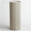Cylinder fabric table lamp Hypnotic M